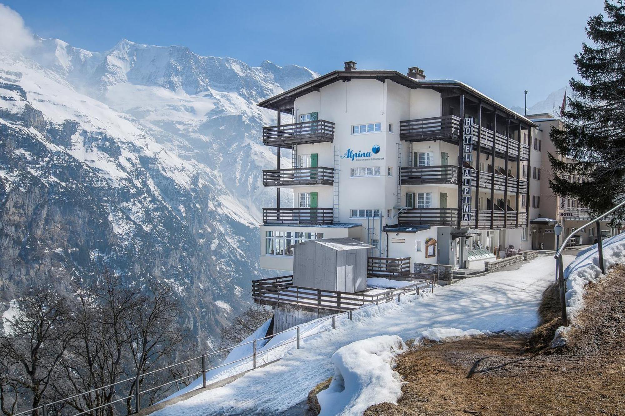 Hotel Alpina Mürren Exterior foto