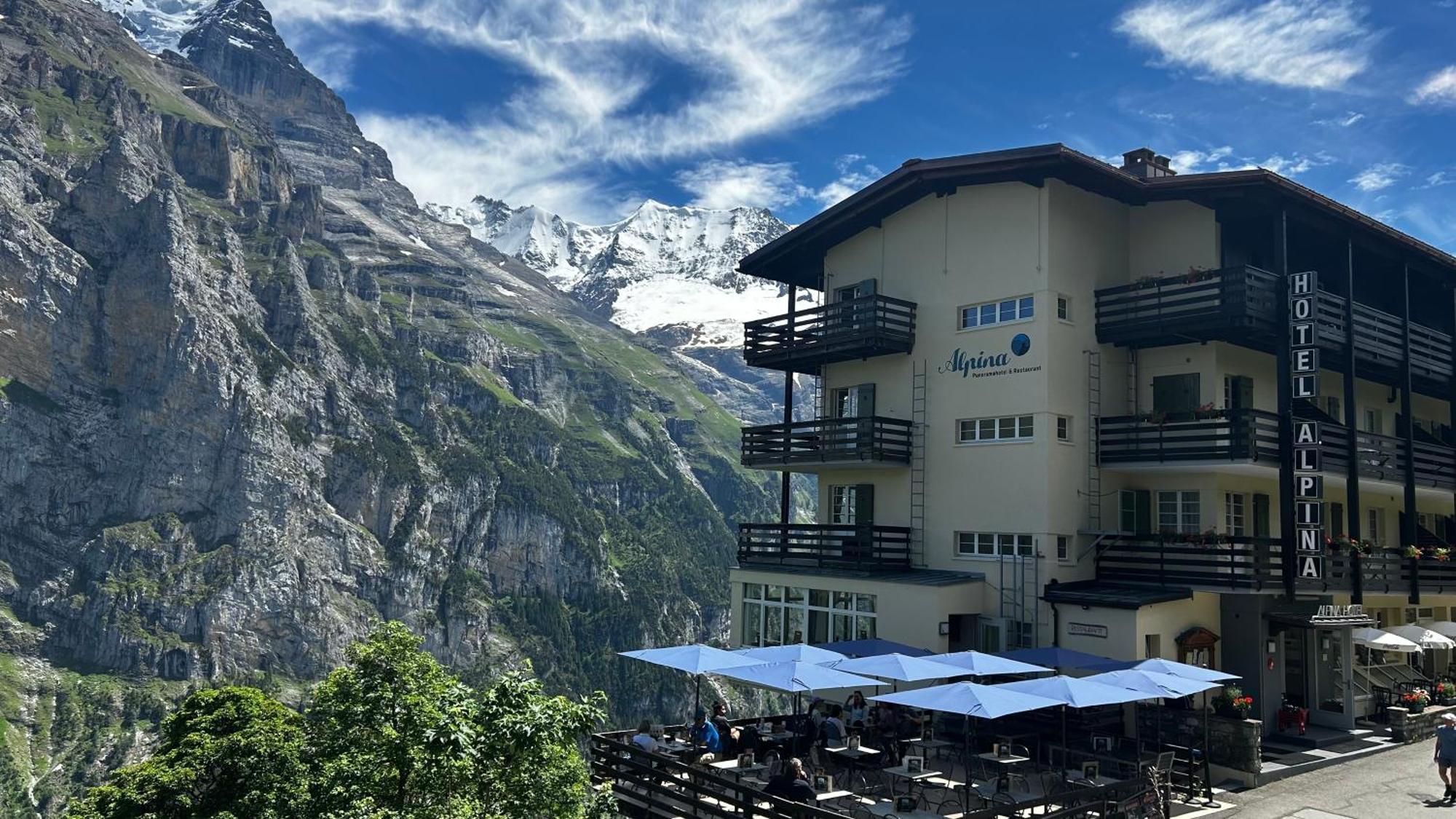 Hotel Alpina Mürren Exterior foto