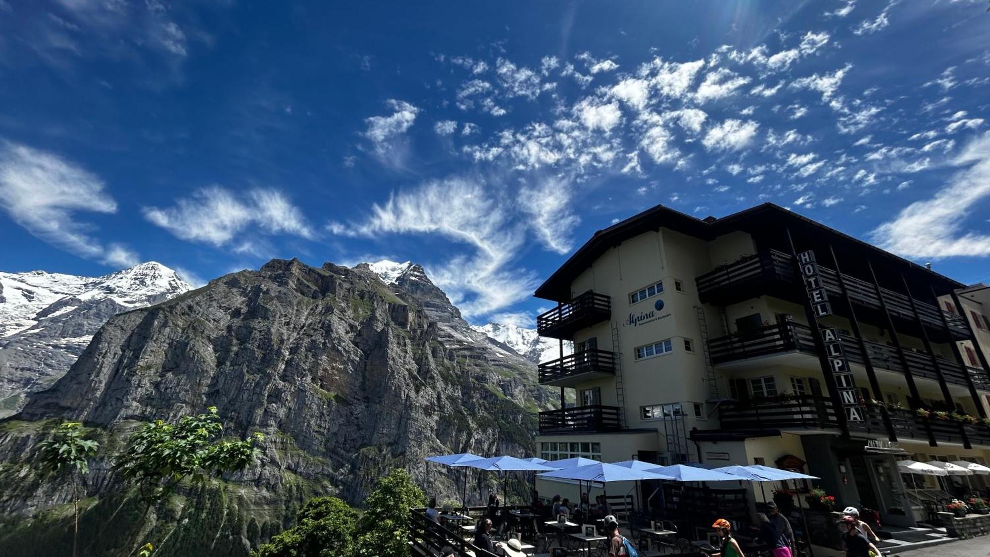 Hotel Alpina Mürren Exterior foto