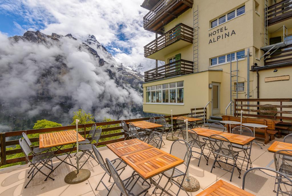 Hotel Alpina Mürren Exterior foto